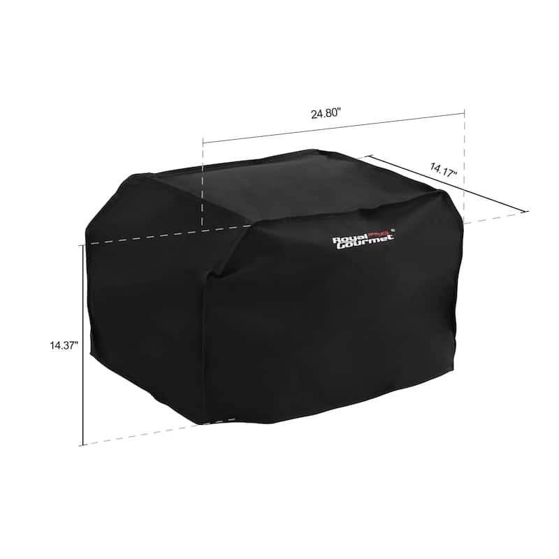 Royal Gourmet CR2005 24'' Outdoor Table Top Grill Cover, Black