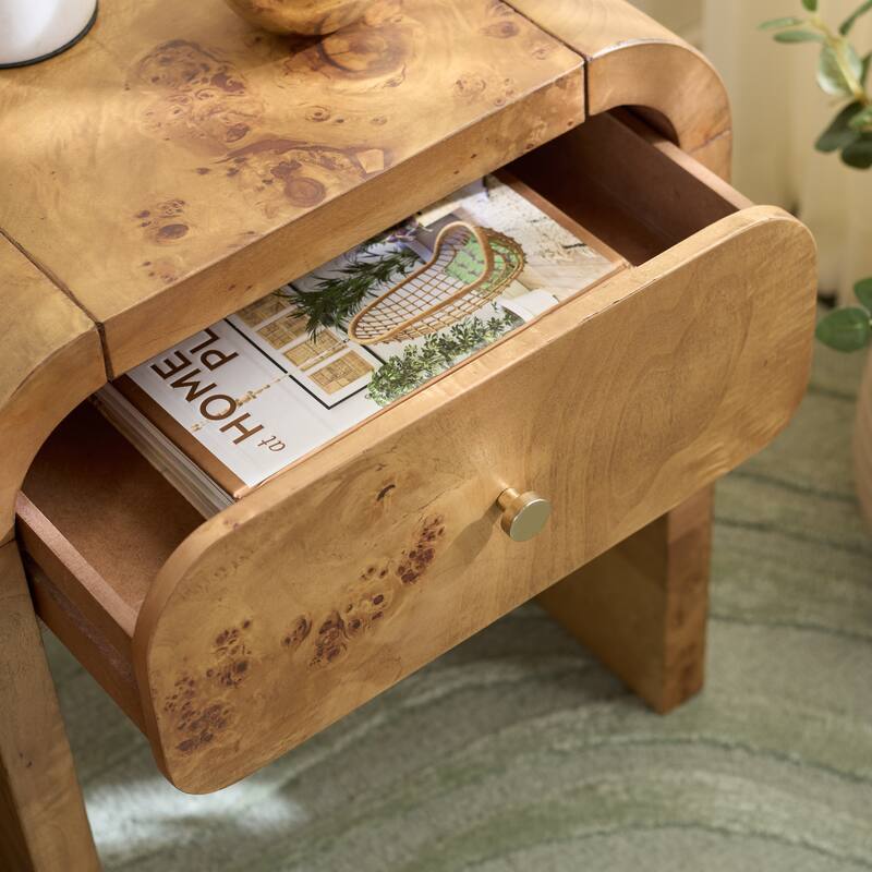 SAFAVIEH Home Hinata 1-Drawer Nightstand