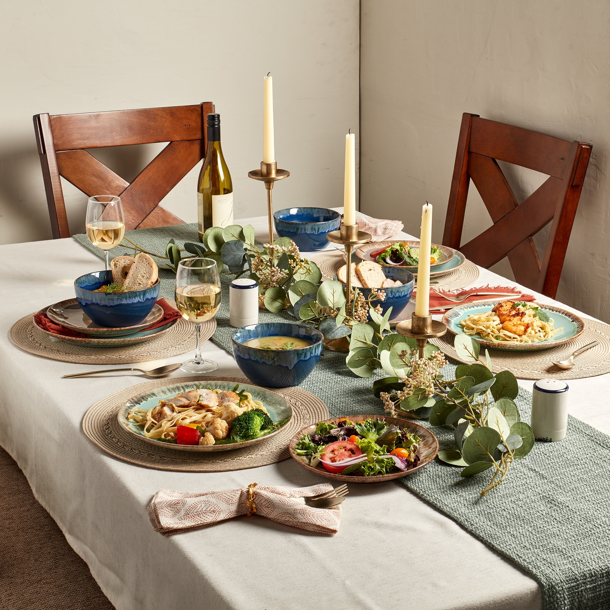 Dish set for 12 on sale