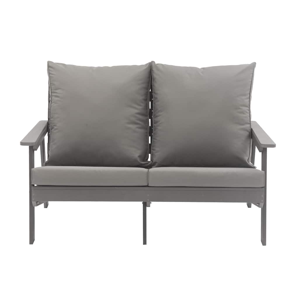 Patio Sofa Outdoor Loveseat Sofa 2-Seater