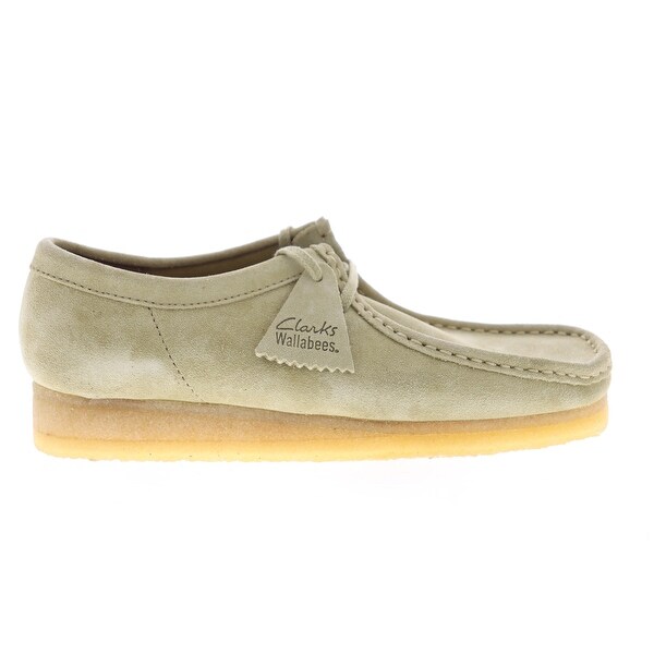clarks wallabees mens maple suede