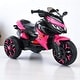 preview thumbnail 56 of 58, 12V Kids Electric Ride-On Motorcycle with Manual Throttle, LED Wheel Lights, Bluetooth Music- Battery Powered Motorbike Pink