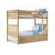 preview thumbnail 33 of 48, Max and Lily Twin over Twin Bunk Bed with Trundle