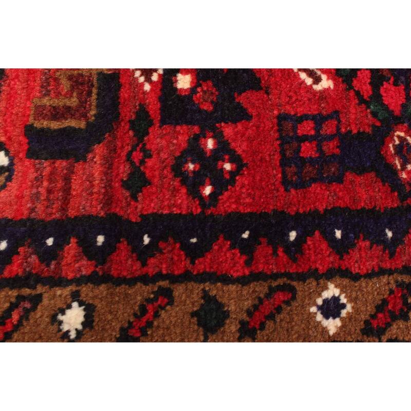 ECARPETGALLERY Hand-knotted Anadol Red Wool Rug - 4'4 x 7'4