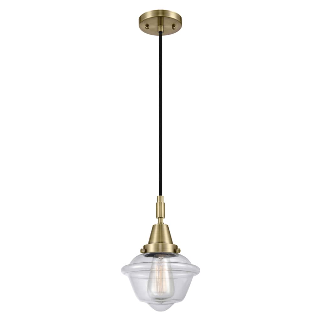 Innovations Lighting Downtown Urban - Caden Oxford - 1 Light 7" Cord Hung Mini Pendant