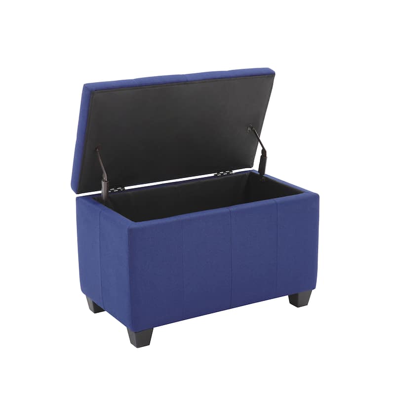 Porthos Home Vivi Fabric Flip Top Storage Bench