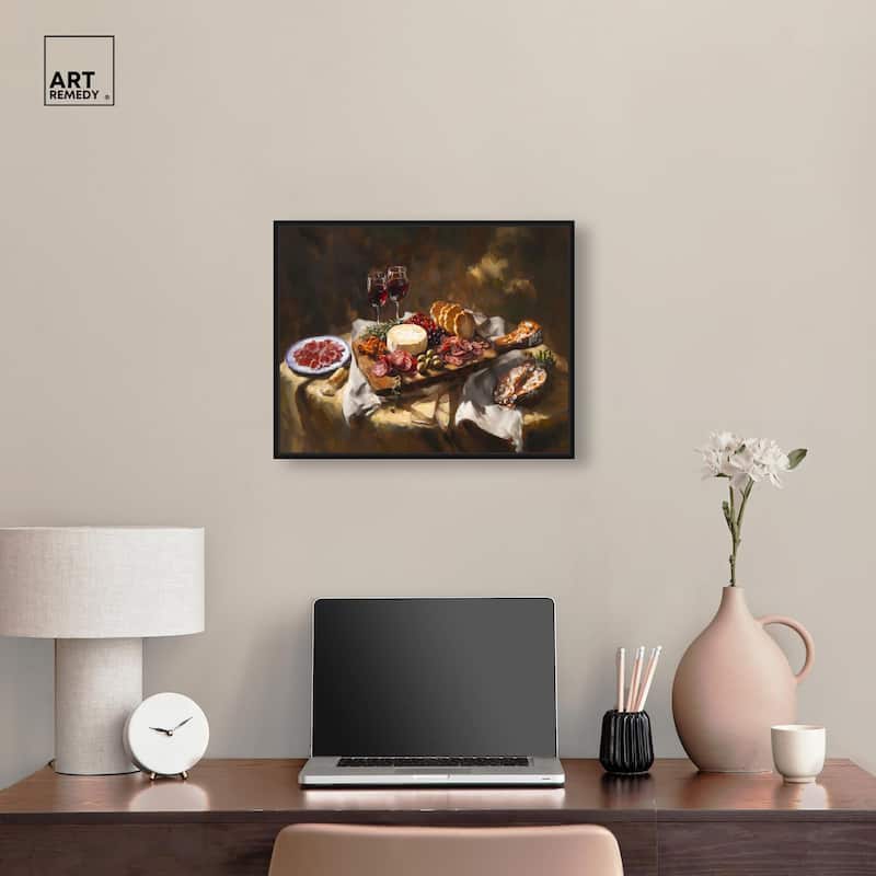 Art of Charcuterie Canvas by Art Remedy