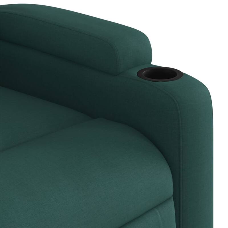 vidaXL Stand up Massage Recliner Chair Power Lift Wingback Armchair Fabric