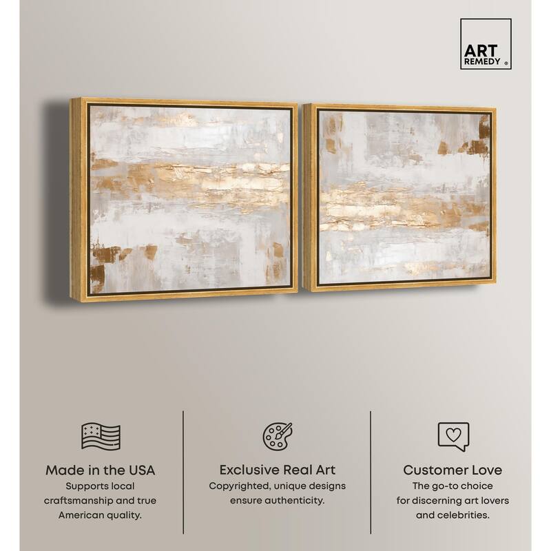 Pretty Spring Time Books Glam Canvas by Art Remedy