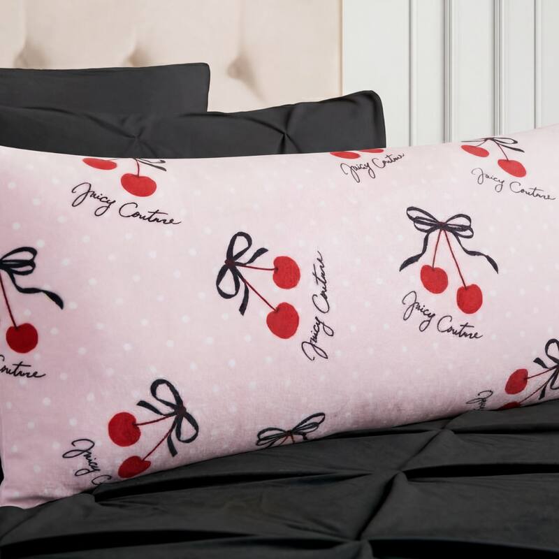 Juicy Couture 20" x 48" Plush Body Pillows