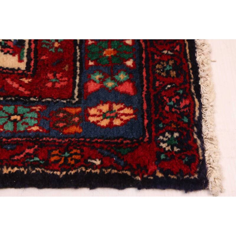 ECARPETGALLERY Hand-knotted Anadol Dark Navy Wool Rug - 3'1 x 9'10