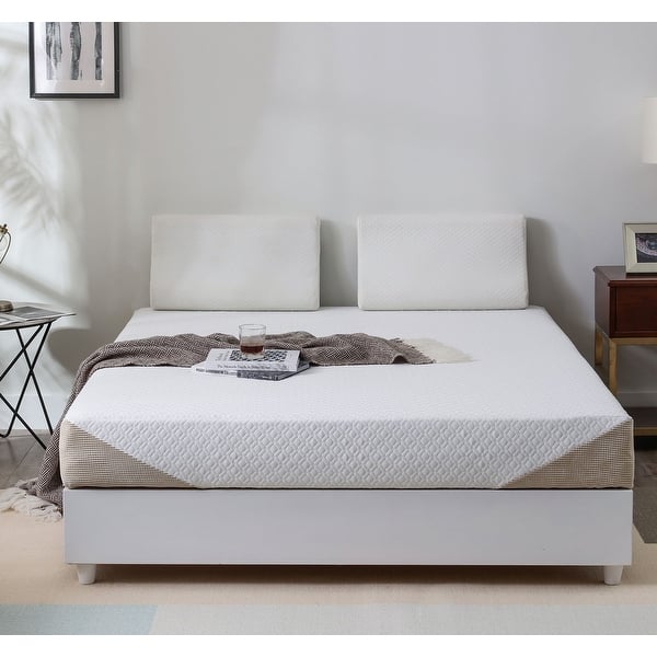 slide 1 of 20, 8 inch Gel Memory Foam Mattress, Cooling Medium Feel Bed Mattress in a Box, CertiPUR-US
