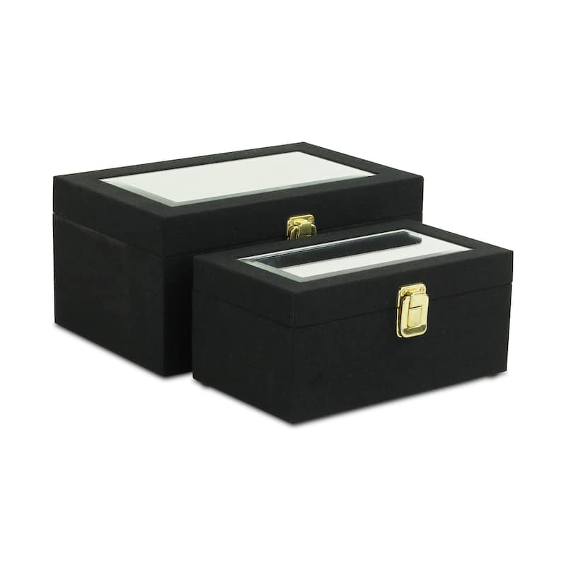 Canter Isle Linen Decorative Box Set