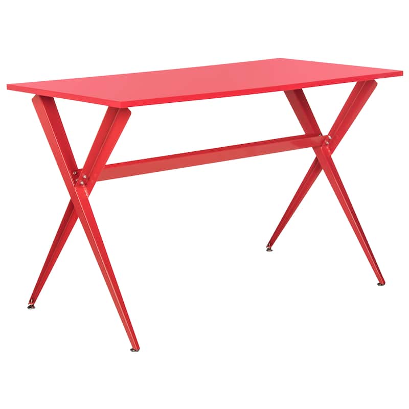 SAFAVIEH Lynette Mid-Century Modern Red Desk