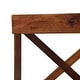 preview thumbnail 3 of 9, Bostwick Wood Dining Chairs (Set of 2) by Christopher Knight Home