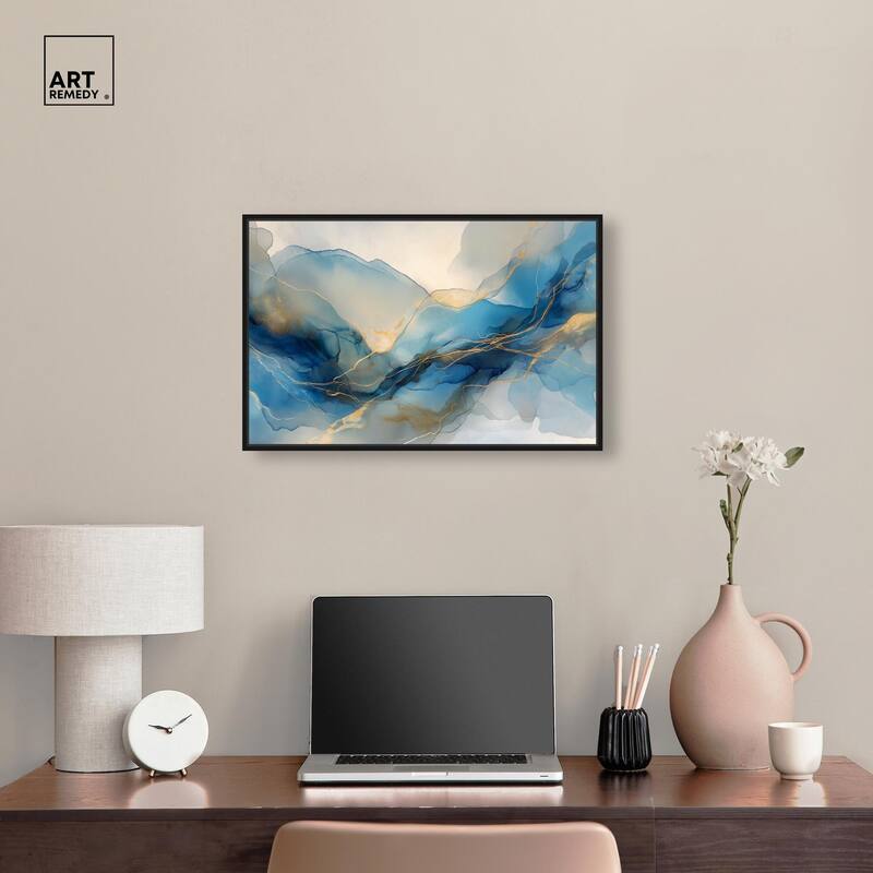 Postmodern Flow II Canvas by Art Remedy