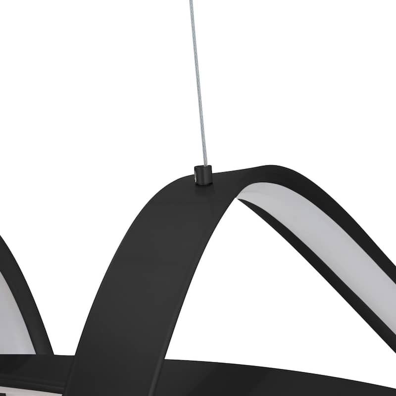 Bucharest Integrated LED Dimmable Chandelier with Smart Dimmer Included