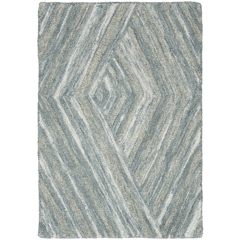 Nourison Graceful Indoor only Geometric Wool Area Rug
