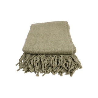 Handcrafted 100% Wool Throw Blanket - On Sale - Bed Bath & Beyond ...