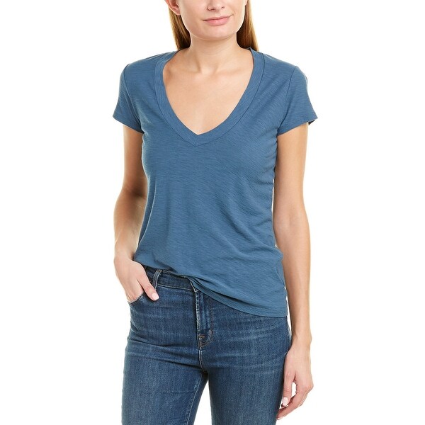 Shop James Perse Relaxed Casual V Neck Overstock 29965636