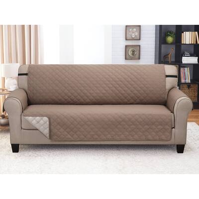Reversible Furniture Protector XL Sofa Taupe/Beige - 122" x 80"