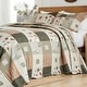preview thumbnail 12 of 11, Greenland Home Fashions Sedona 100 Percent Cotton Quilt Set