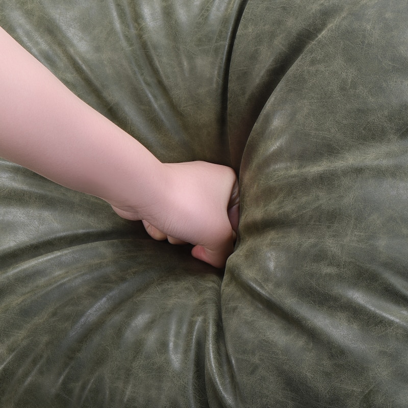 Faux Leather Pushback Recliner Chair for Living Room Bedroom