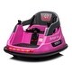 preview thumbnail 22 of 58, 12V ride on bumper car for kids,1.5-5 Years Old,Baby Bumping Toy Gifts W/Remote Control Green