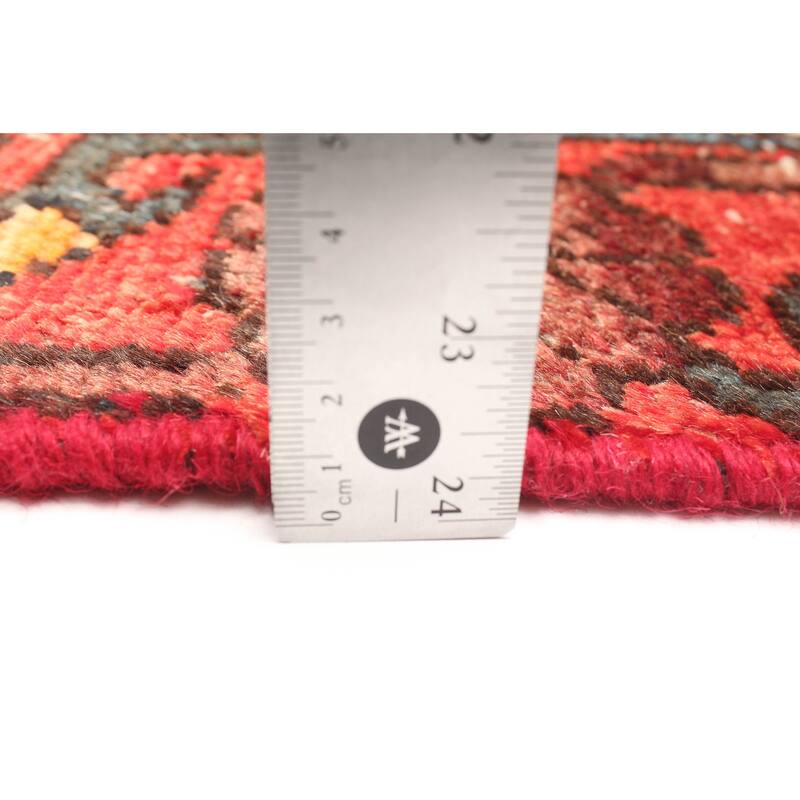 ECARPETGALLERY Hand-knotted Kayseri Vintage Red Wool Rug - 4'0 x 6'5