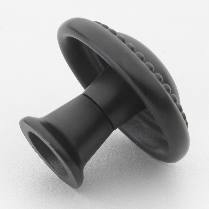 GlideRite 1.25-inch Oil-rubbed Bronze Round Beaded Cabinet Knobs (Pack of 10)