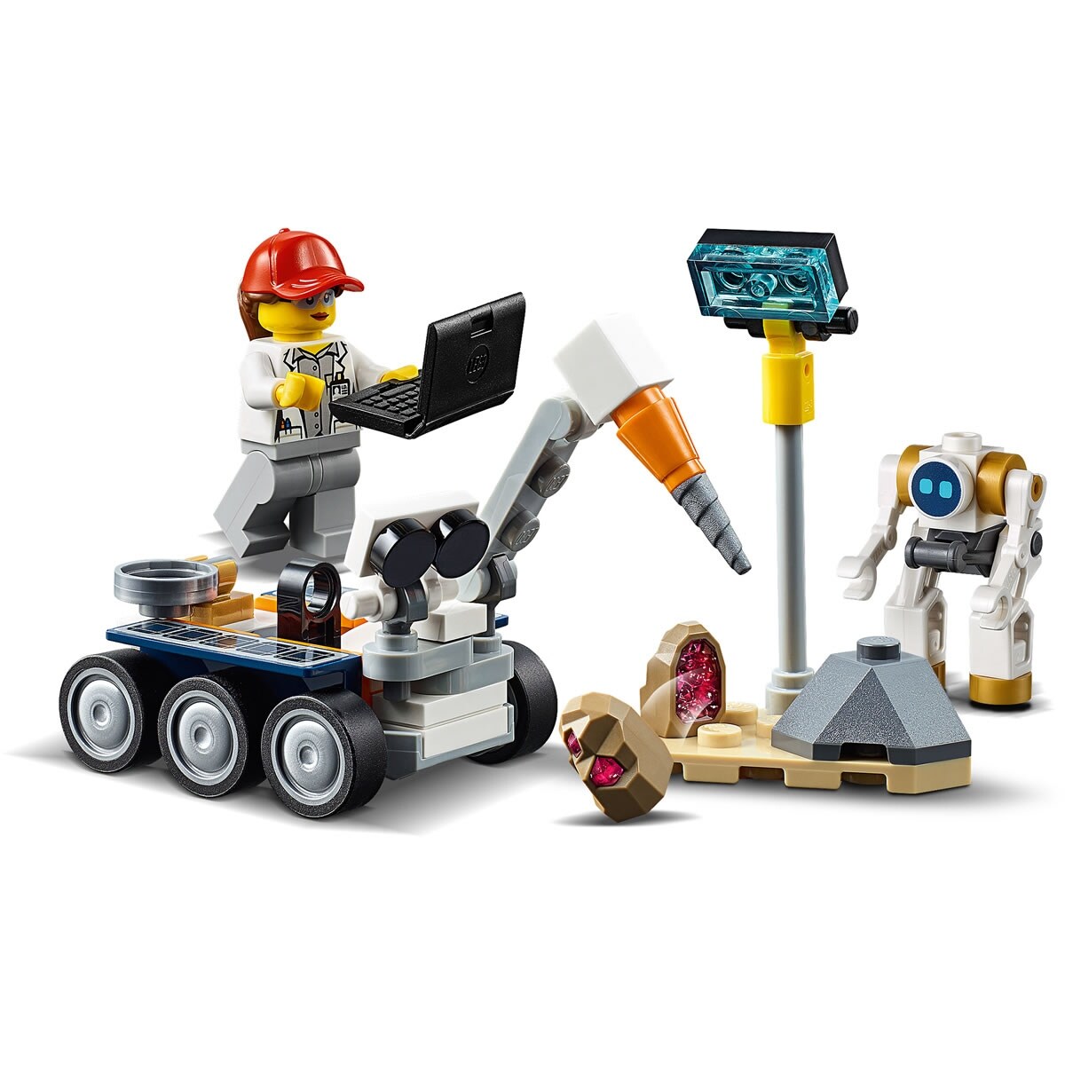 lego city rocket assembly and transport