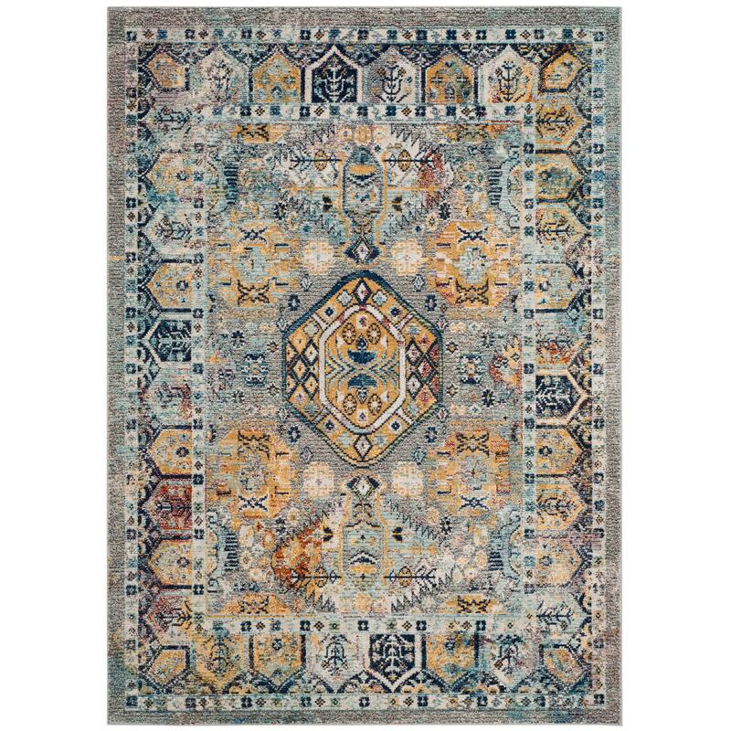 SAFAVIEH Savannah Etter Boho Oriental Polyester Rug