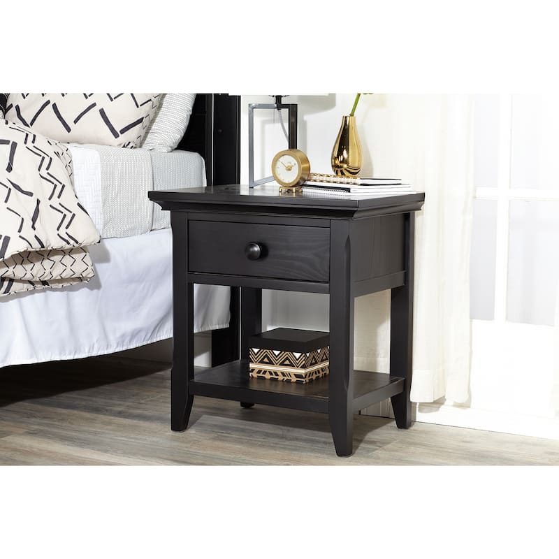Overland Nightstand - Forever Black