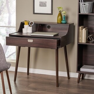 Mid Century Writing Desks with 1 Drawer and Wood legs - Bed Bath & Beyond - 40704794