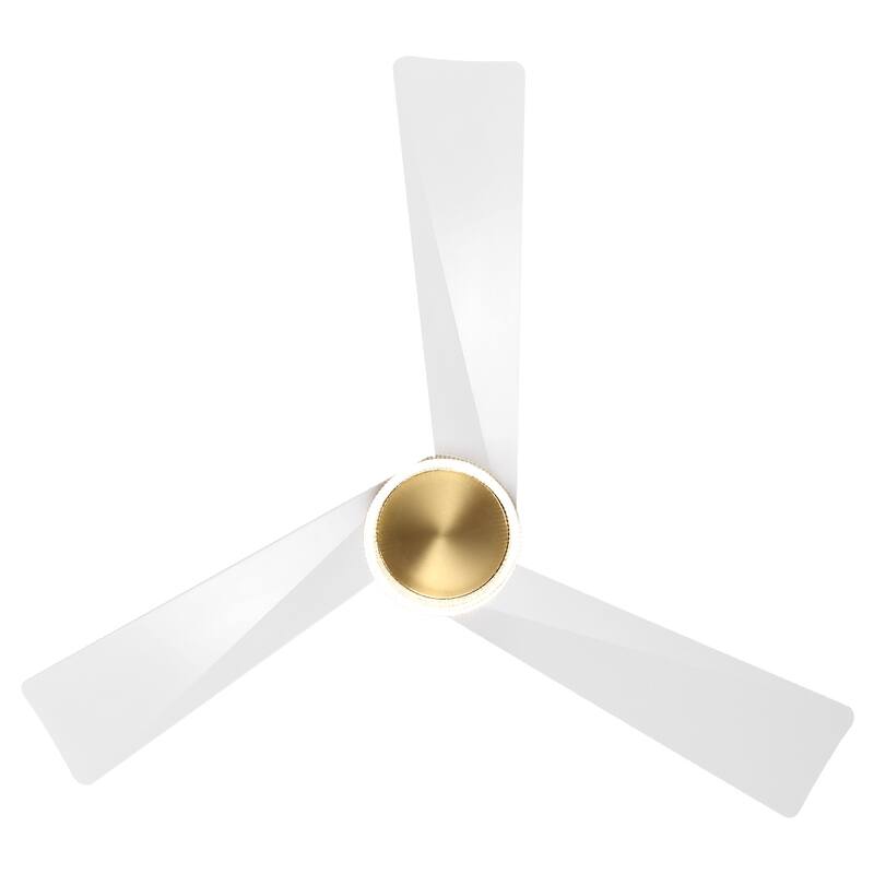 MLiAN 52-inch Indoor Ceiling Fan with LED light and Remote... - 52