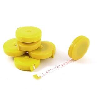 Button Measuring Ruler Tailor Sewing Press Button Retractable Measuring Tape Ruler 8pcs ...