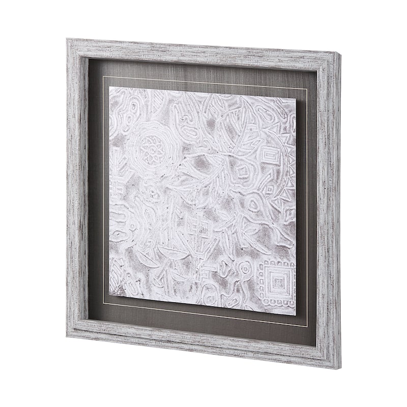 Vintage Tile Collection I Framed Art Print