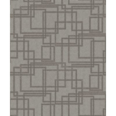 Henderson, Bauhaus Cityscape 33' L X 20.5" W, Art Deco Wallpaper Roll
