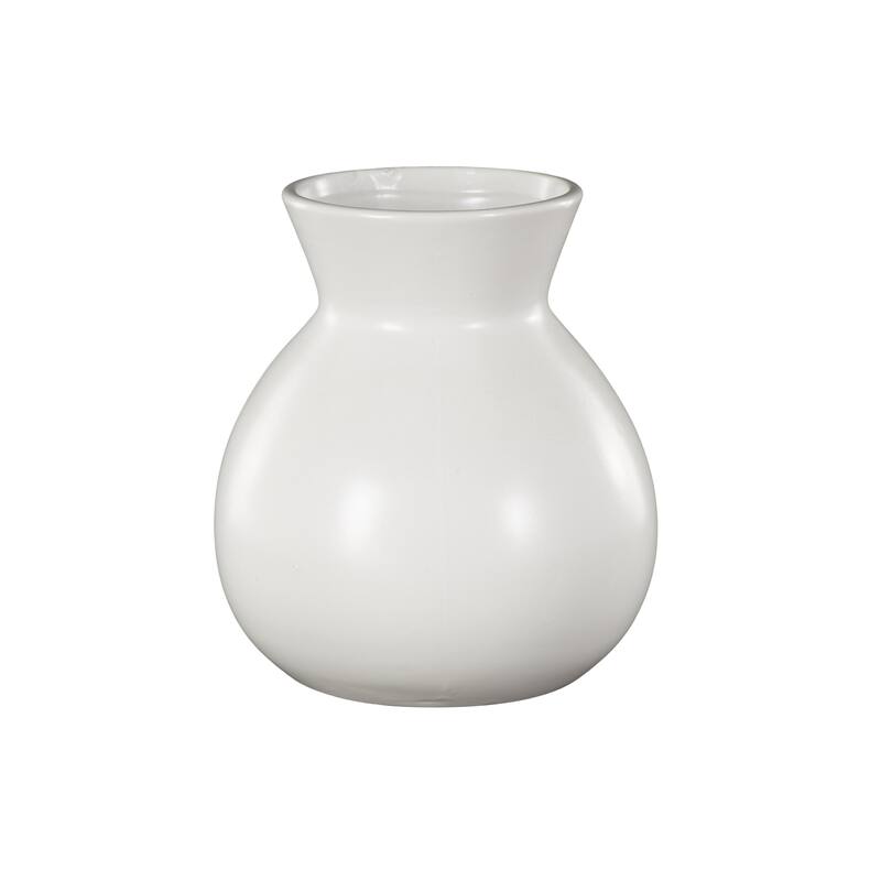 Black or White Ceramic Minimalistic Decorative Vase