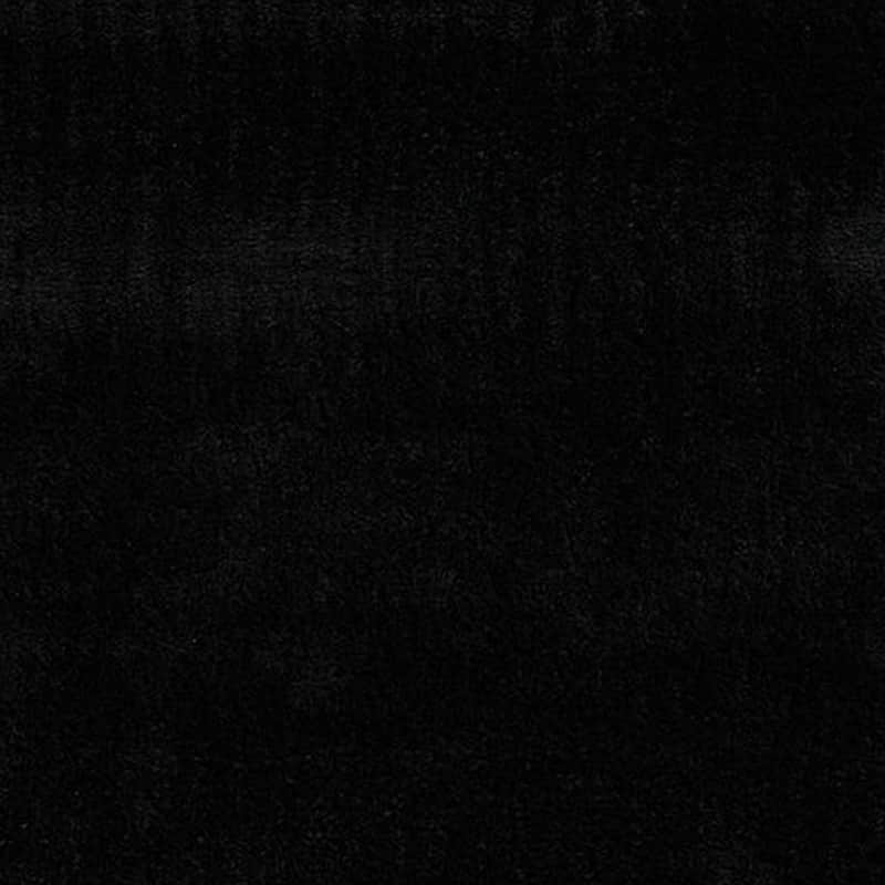 Stebin 8 x 10 Large Area Rug, Shag Style Abstract Design Black Polyester - 8 x 10