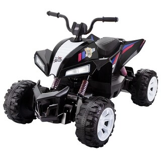 24V 4WD Ride-On ATV Car for Kids, Big Battery, Slow-Start and Music Features