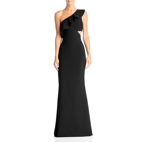 likely one shoulder gown