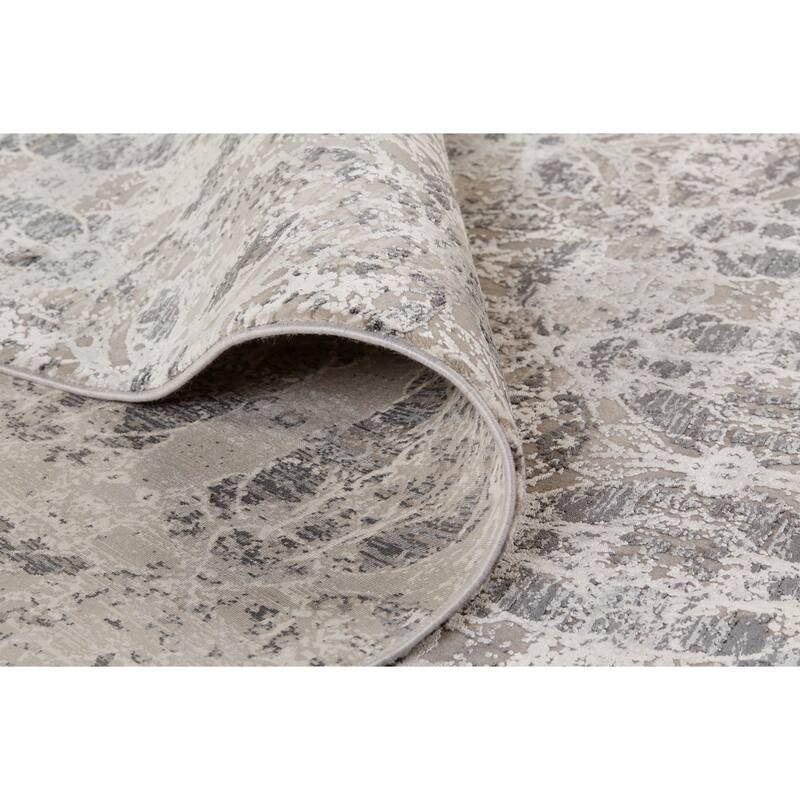 Grand Bazaar Lindstra Machine Made Oriental Modern Area Rug