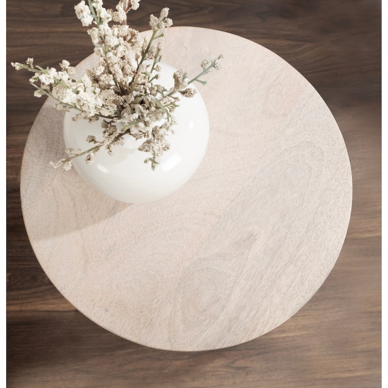 Kate and Laurel Dahl Wood Drink Table