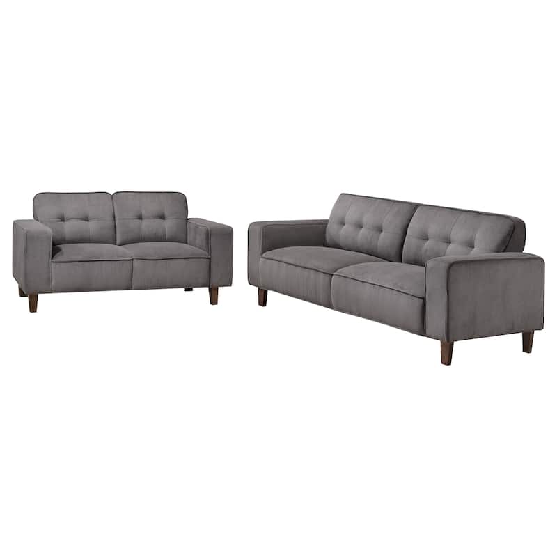 Deerhurst Transitional Upholstered Track Arm Sofa