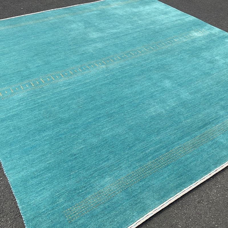 HERAT ORIENTAL Handmade Gabbeh Wool Rug - 8' x 8'
