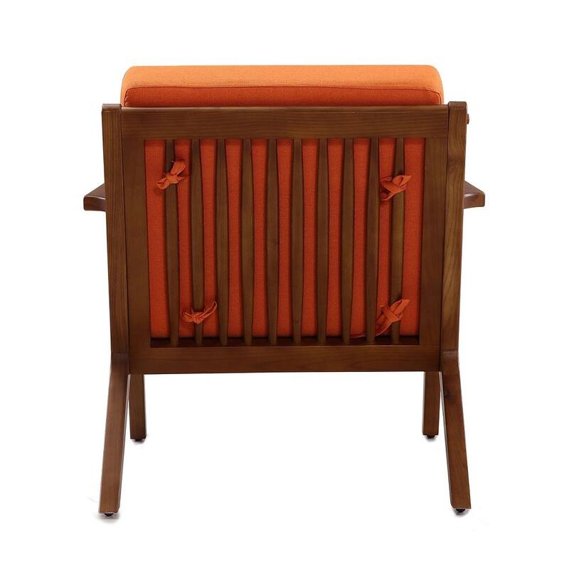 Manhattan Comfort Martelle Amber Twill Weave Accent Chair