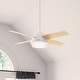 preview thumbnail 2 of 23, Hunter 44" Dempsey Ceiling Fan with LED Light Kit and Handheld Remote - Contemporary, Transitional, Industrial