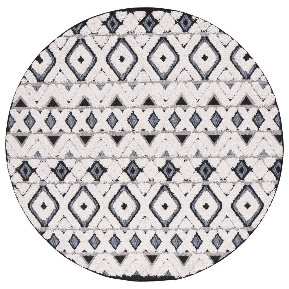 SAFAVIEH Cottage Dusica Indoor/ Outdoor Moroccan Boho Rug