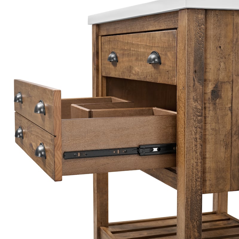 Monterey Farmhouse 31-Inch Single Bathroom Vanity